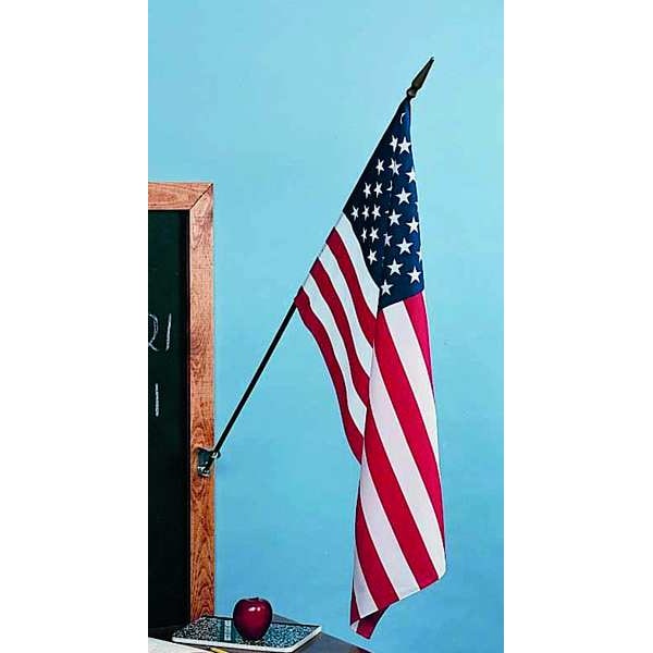 Empire US Classroom Flag, 12x18in, Nylon, PK12 42800