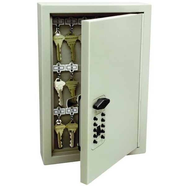 Kidde Key Control Cabinet, 11 3/4 in H, 2 3/8 in D, 7 7/8 W, Steel, Key Capacity (Units) 30 1795 - main