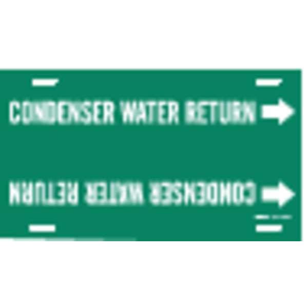 Brady Pipe Mkr, Condenser Water Return, 8to9-7/8 4040-G
