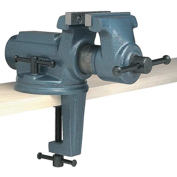 Wilton 4" Light Duty Portable Vise with Clampon, Swivel Base CBV100