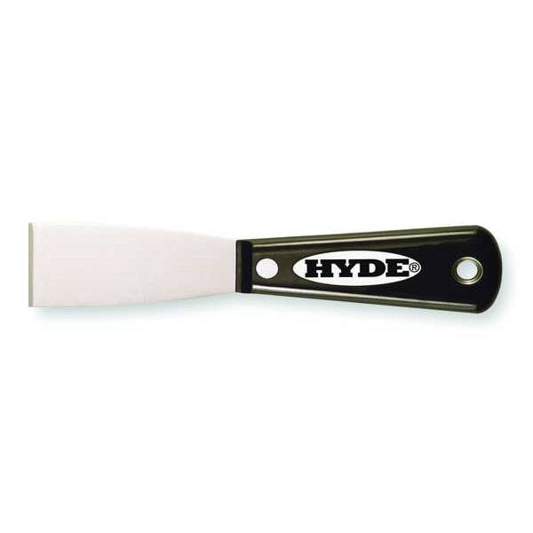 Hyde Putty Knife, Flexible, 11/2", Carbon Steel 02100 Zoro