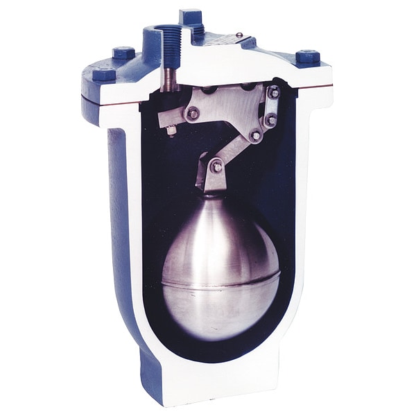 ValMatic Air Release Valve, FNPT, 1 x 1/2, CI 38 Zoro