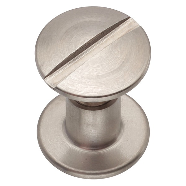 Zoro Select Binding Barrel, #8-32, 1/4 in Brl Lg, 13/64 in Brl Dia