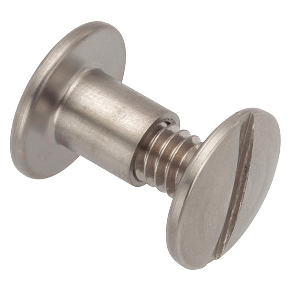 Zoro Select Binding Barrel, 832, 1/4 in Brl Lg, 13/64 in Brl Dia, 18