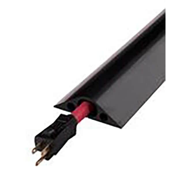 Checkers Cable Protector, 1 in H, 10 ft L, 3-1/4 in W, 1