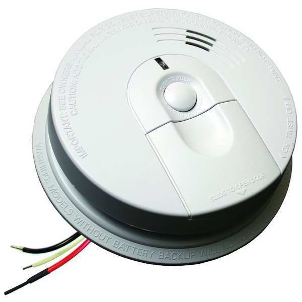 Firex Smoke Alarm with Removable Battery, Ionization Sensor, Audible Alert, Volume Level 85dB 10 ft i4618