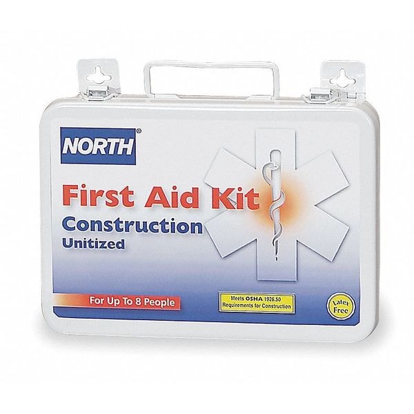 Honeywell North Unitized First Aid kit, Steel, 8 Person 019730-0017L
