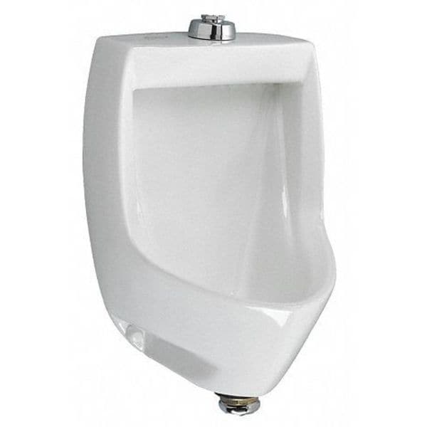American Standard Washout Urinal, 0.125 1.0 gpf, Wall Mount 6581001EC