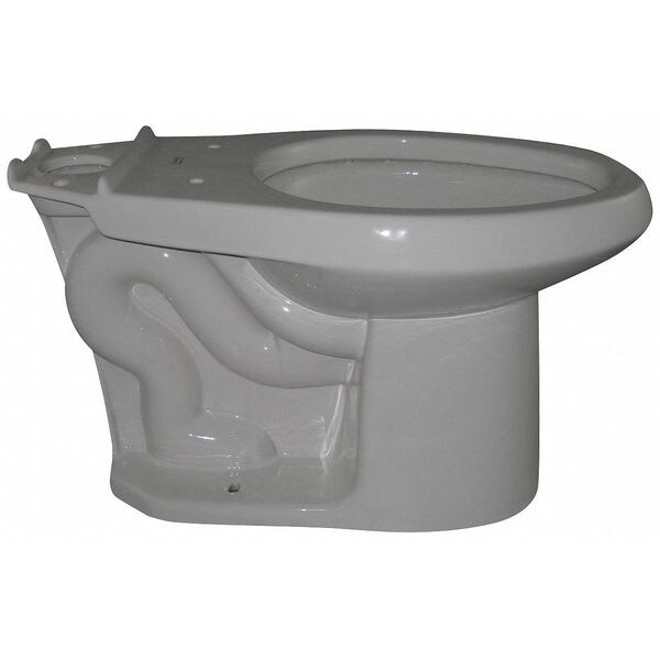 Gerber Toilet Bowl, 1.28 gpf, Floor Mount, Elongated, White HE21862 Zoro