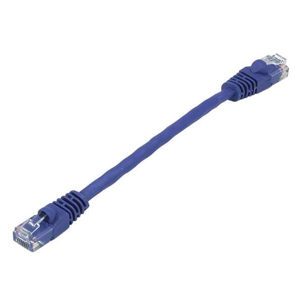 Monoprice Ethernet Cable, Cat 5e, Purple, 0.5 ft. 4980