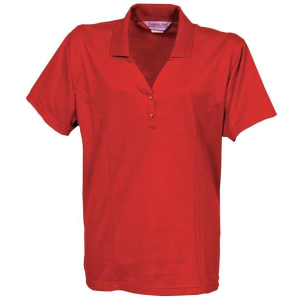 Fashion Seal Women's Knit Shirt, 3XL, Metro Red 64505 3XL