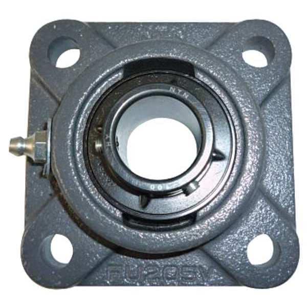 Ntn Flange Bearing, 4-Bolt, Ball, 1-1/4" Bore UCFU-1.1/4SM