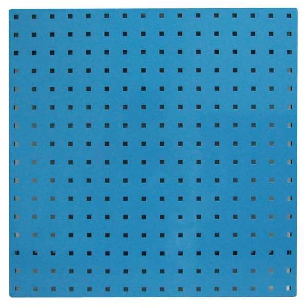Zoro Select Square Hole Pegboard, 24x24, Blue, PK2 5TPA8 | Zoro