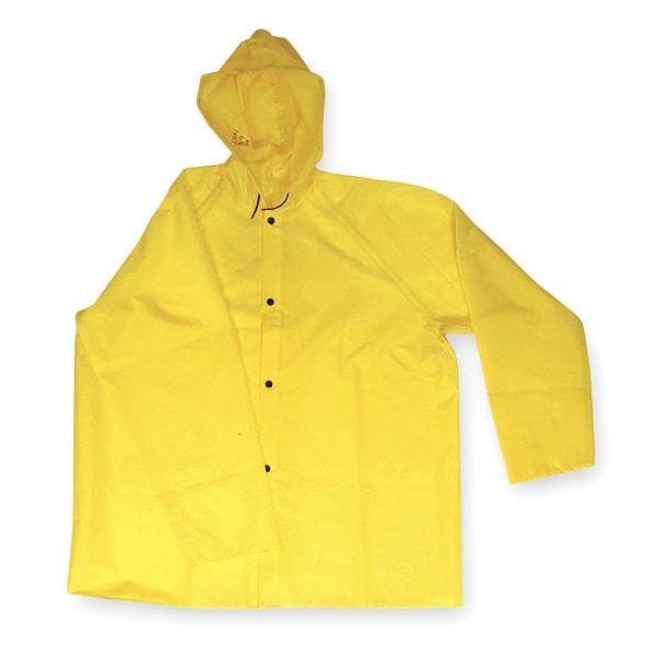 Condor FR Rain Jacket with Hood, Yellow, 4XL 4PCR3