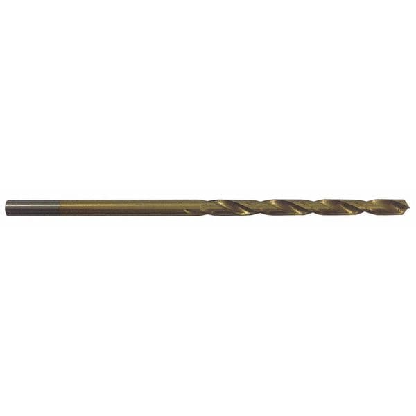 Westward 3-7/8" HSS TiN 135 Deg. Jobber Length Drill Bit 5UDG7