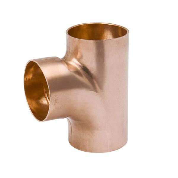 Streamline 2" NOM C Copper DWV Tee, Max. Pressure 364 psi 100