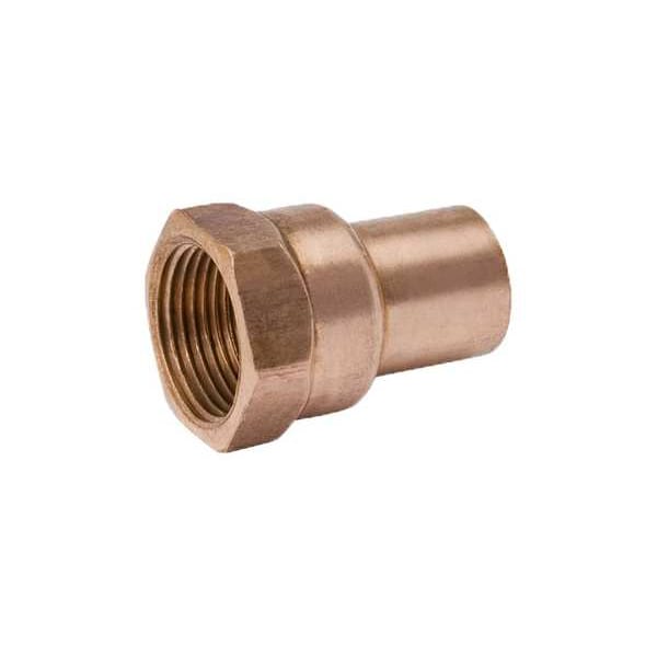 Streamline 1" NOM Street x 1" FPT Copper Adapter W 01563 - main