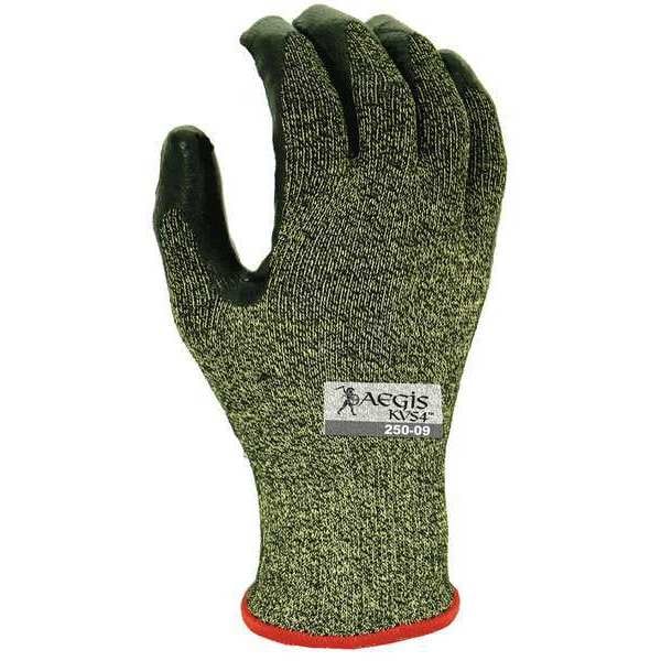Showa Cut Resistant Gloves, Yellow/Black, 2XL, PR 250-11
