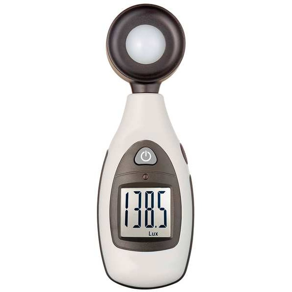 Zoro Select Light Meter, 0 to 4000 Fc, 0 to 40,000 Lux 5URG0