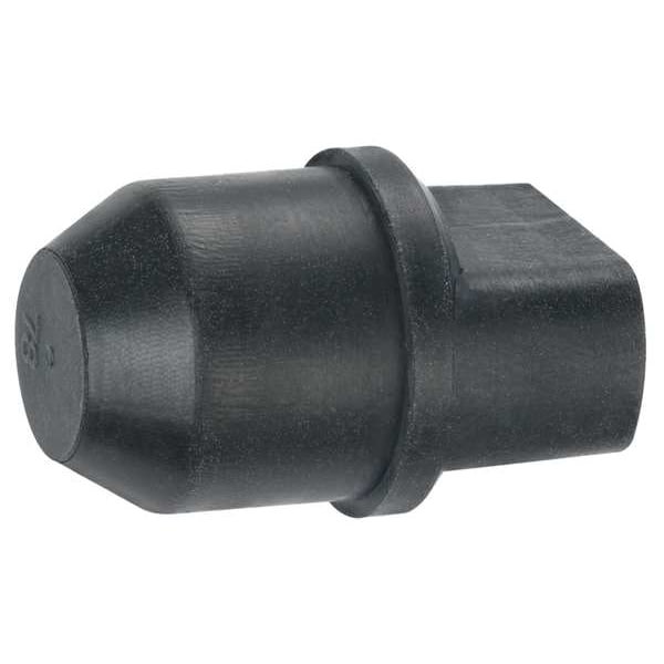Stockcap Rubber Seal Plug, Tab, .313 Dia, PK500 RSP0313WT