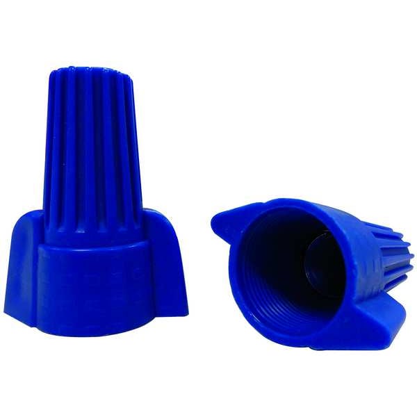 Power First Wire Connector Wing, Blue, PK25 5UYH6