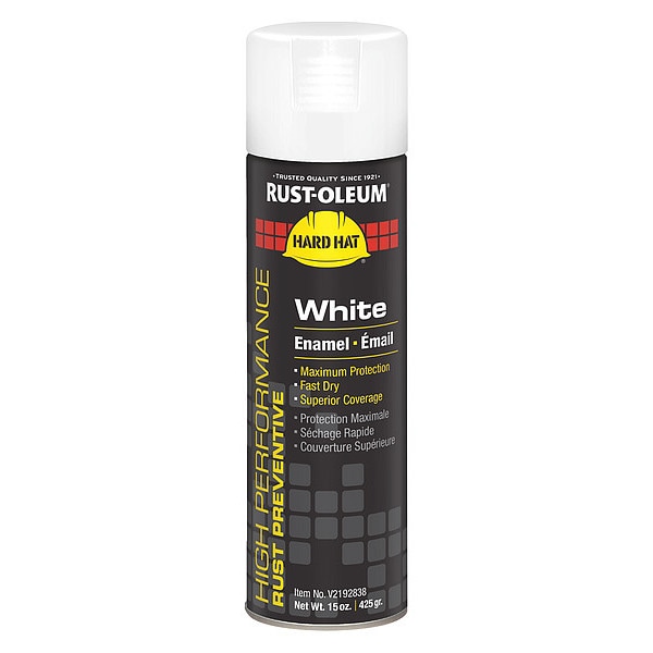 Rust-Oleum Rust Preventative Spray Paint, White, Gloss