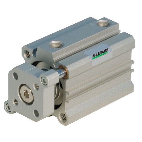 Heschen Pneumatic Compact Aluminum Air Cylinder SDA 40-25 Bore: 40mm Stroke 25mm 1/8 PT Port Size Double Acting - View #2