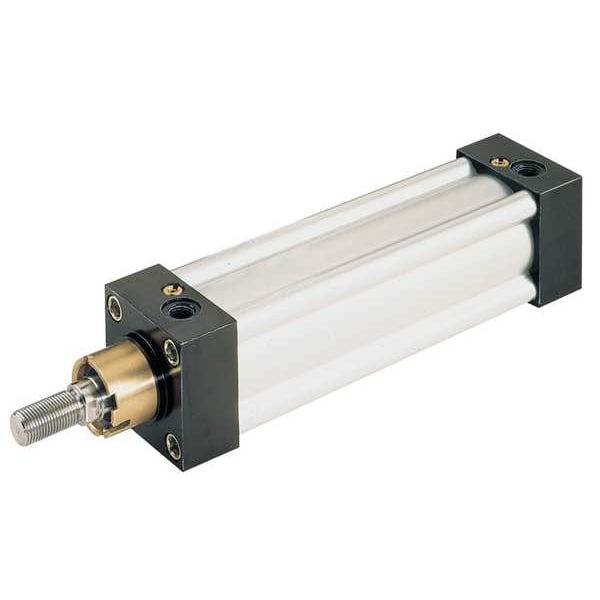 Speedaire Air Cylinder, 2 in Bore, 12 1/2 in Stroke, NFPA Double