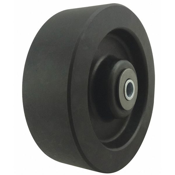 Zoro Select Caster Wheel, Nylon, 6 in., Up to 550 deg F HE0620112