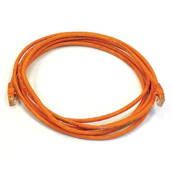 Monoprice Ethernet Cable, Cat 5e, Orange, 10 ft. 3388