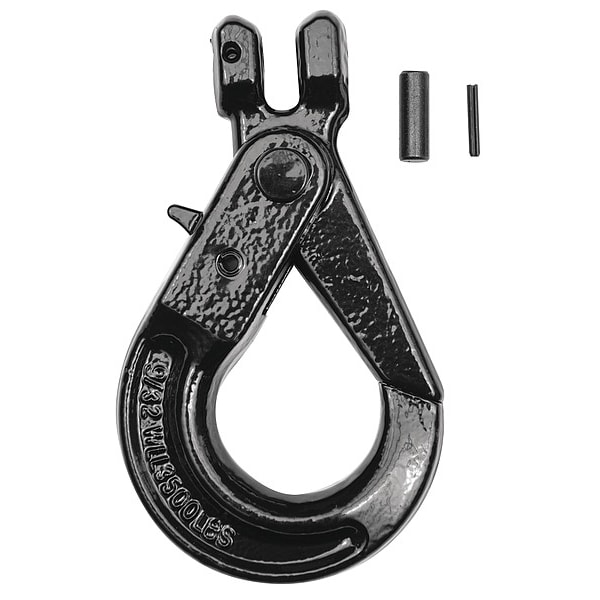 Dayton Slip Hook, Steel, G80, Clevis, 3500 lb. 5WRT7 Zoro
