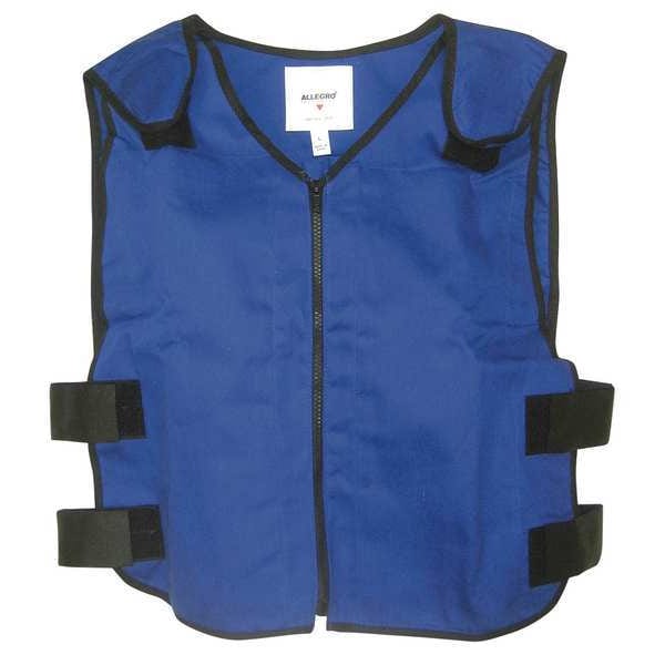 Allegro Industries Large 22 In. L Cooling Vest, Blue 8413-03