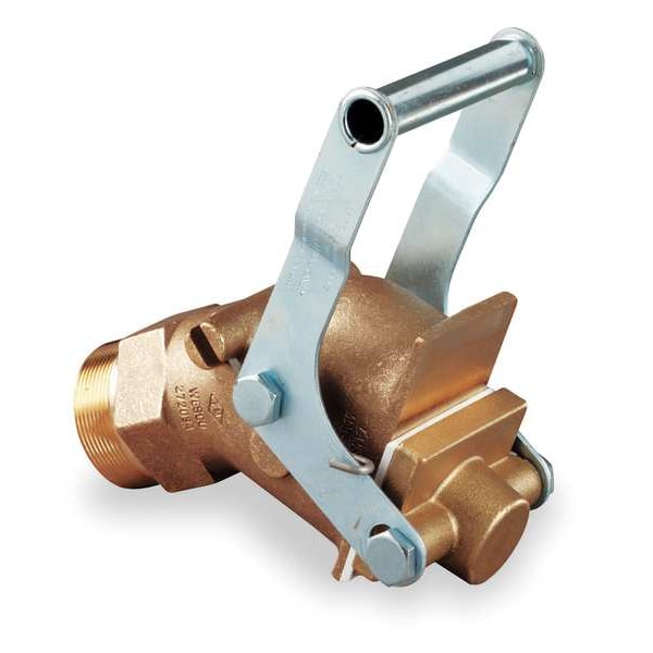 Gav 272034 120.29 Drum Faucet, 2 In, SelfClosing, Brass