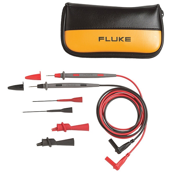 Fluke Test Lead Kit, 393/8 In. L FlukeTL80A Zoro