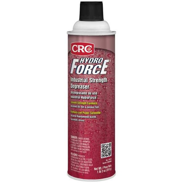 Crc Hydro Force Industrial Strength Cleaner/Degreaser, 20 oz 14414