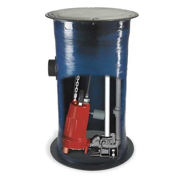 Liberty Pumps Grinder Package, Simplex 2448LSG202 Zoro