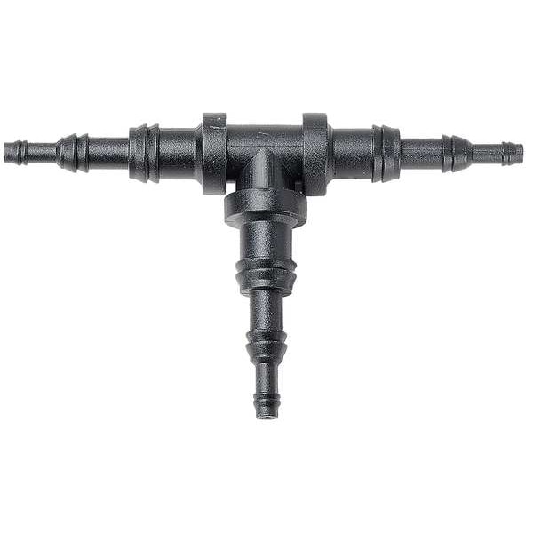 Zoro Select Vacuum Connector, 1/8, 1/4, 3/8In, Nylon, PK5