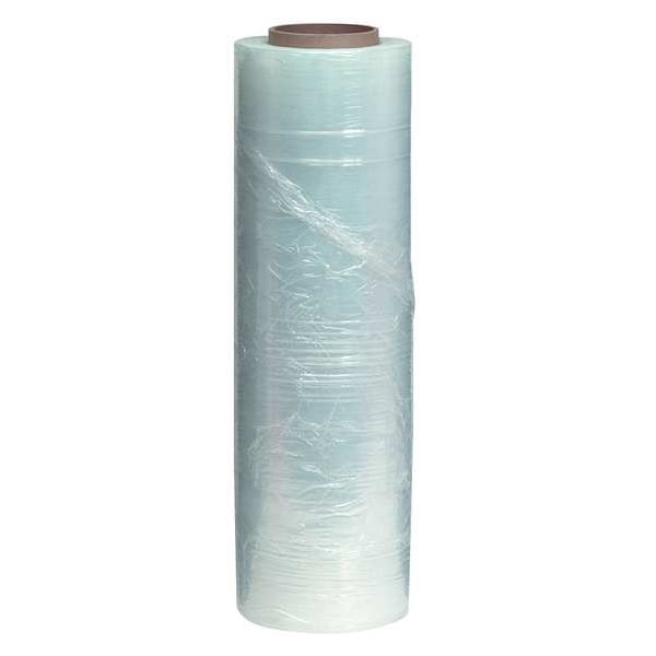 Zoro Select Hand Stretch Wrap 18" x 1500 ft., Cast Style, Clear (15A936