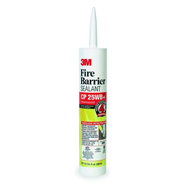 3M Fire Barrier Sealant, CP 25WB+, Up to 4 hour Fire Rating