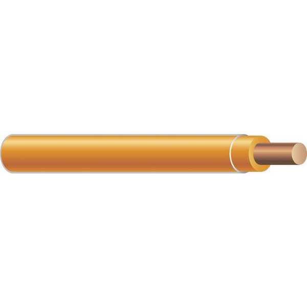 Southwire Building Wire, THHN, 12 AWG, 500 ft, Orange, Nylon Jacket, PVC Insulation 11593101