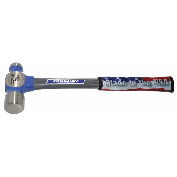 Vaughan 24 oz. Ball Peen Hammer, 16" Fiberglass Handle FS224 Zoro