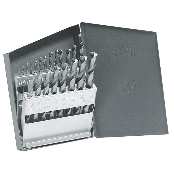 CleLine 21PC 118° General Purpose Jobber Length Drill Set CleLine