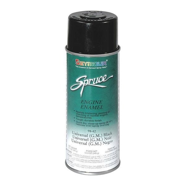 Seymour Of Sycamore Spruce Eng. Paint, univ Black, 12oz. 98-42
