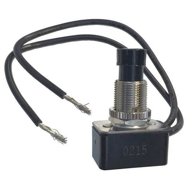 Gardner Bender Switch, Push On/Off, SPST, 10A, 125VAC GSW21 Zoro