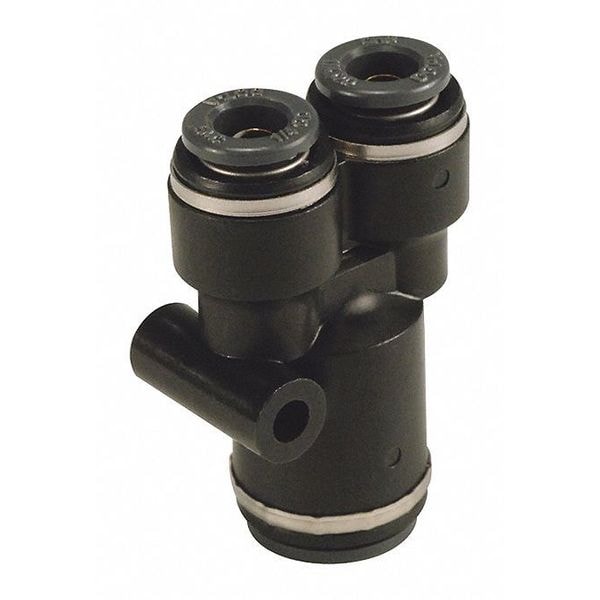 Smc DOT Fitting, Union Y, Tubing 3/8" KV2U1100 Zoro