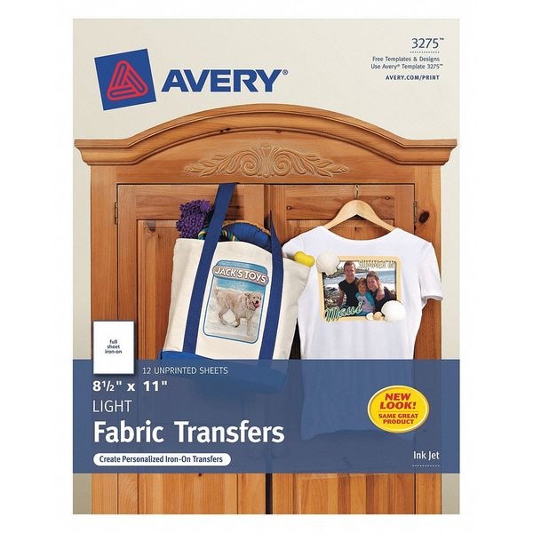 how to use avery t shirt transfer paper