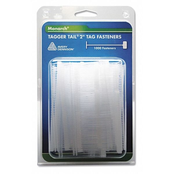 Monarch Tagger Tail Fasteners, 2", PK1000 925045 Zoro