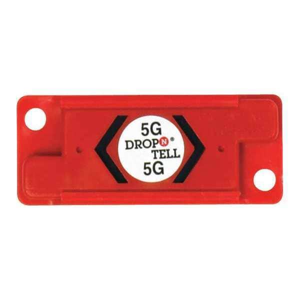 DropNTell DropNTell® Resettable Indicator 5G, Red, 25/Case DNT5R Zoro
