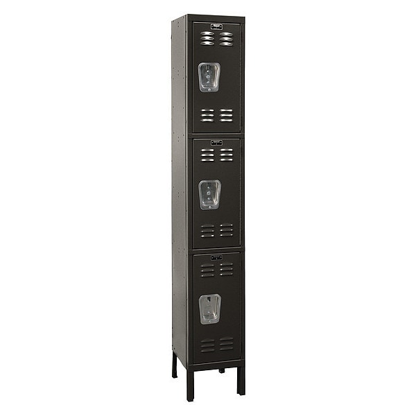 Hallowell Premium Locker, 12"X18"X78", Trpl Tier U1288-3ME