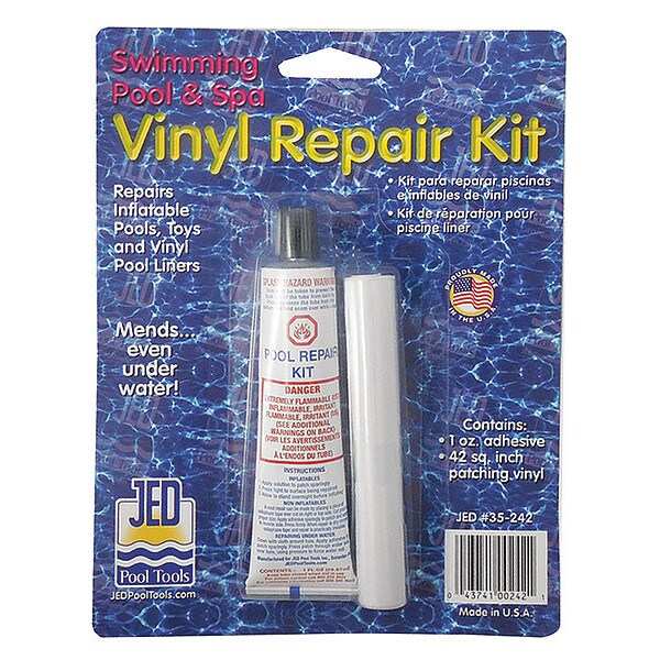 Jed Pool Tools Pool Liner Repair Kit 35242 Zoro